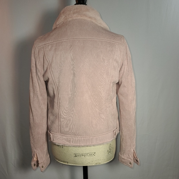 Jou Jou Faux Shearling in Faded Pink XS - Picture 2 of 5